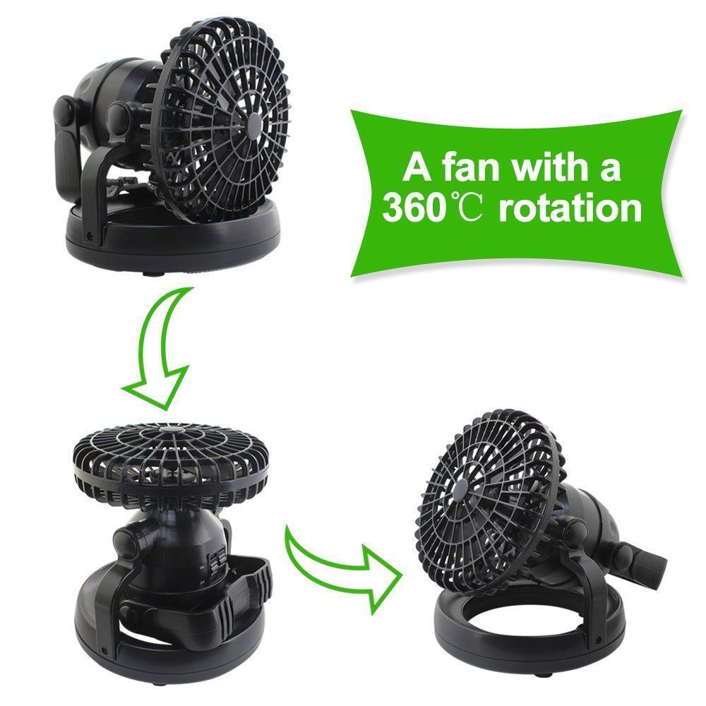 Camping Fan Light - EcoBreeze