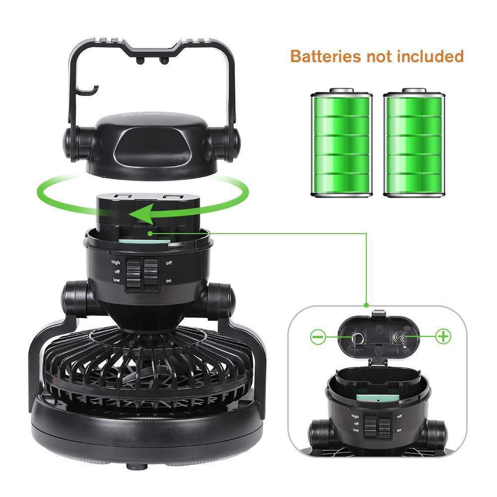 Camping Fan Light - EcoBreeze