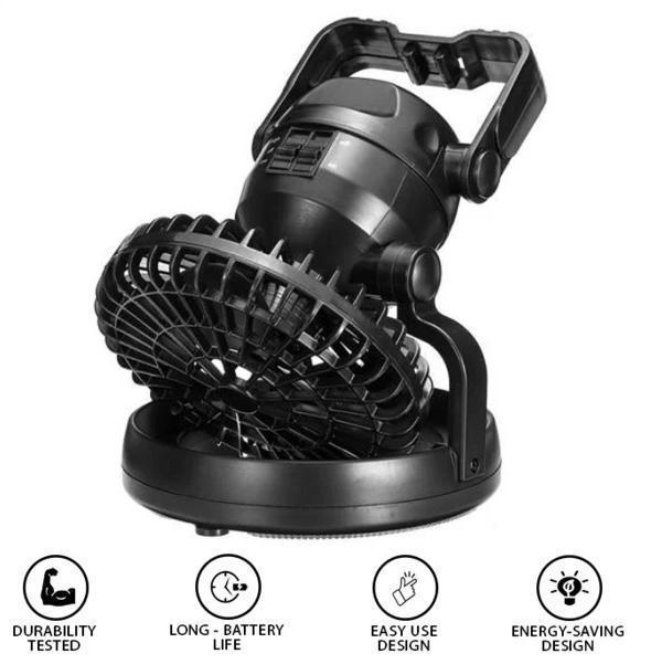 Camping Fan Light - EcoBreeze