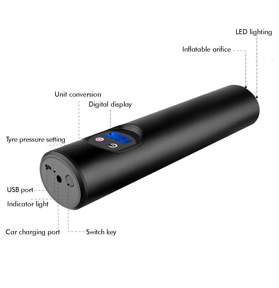 Portable Air Pump - AeroMax Compact Inflator