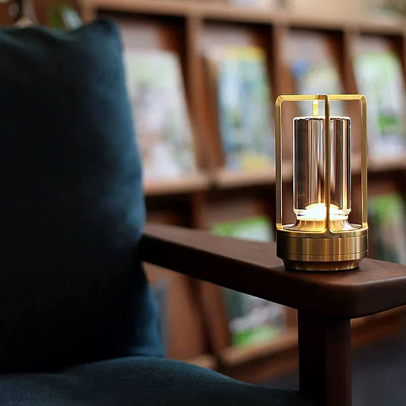 Waterproof Crystal Table Lamp - LumaGlow