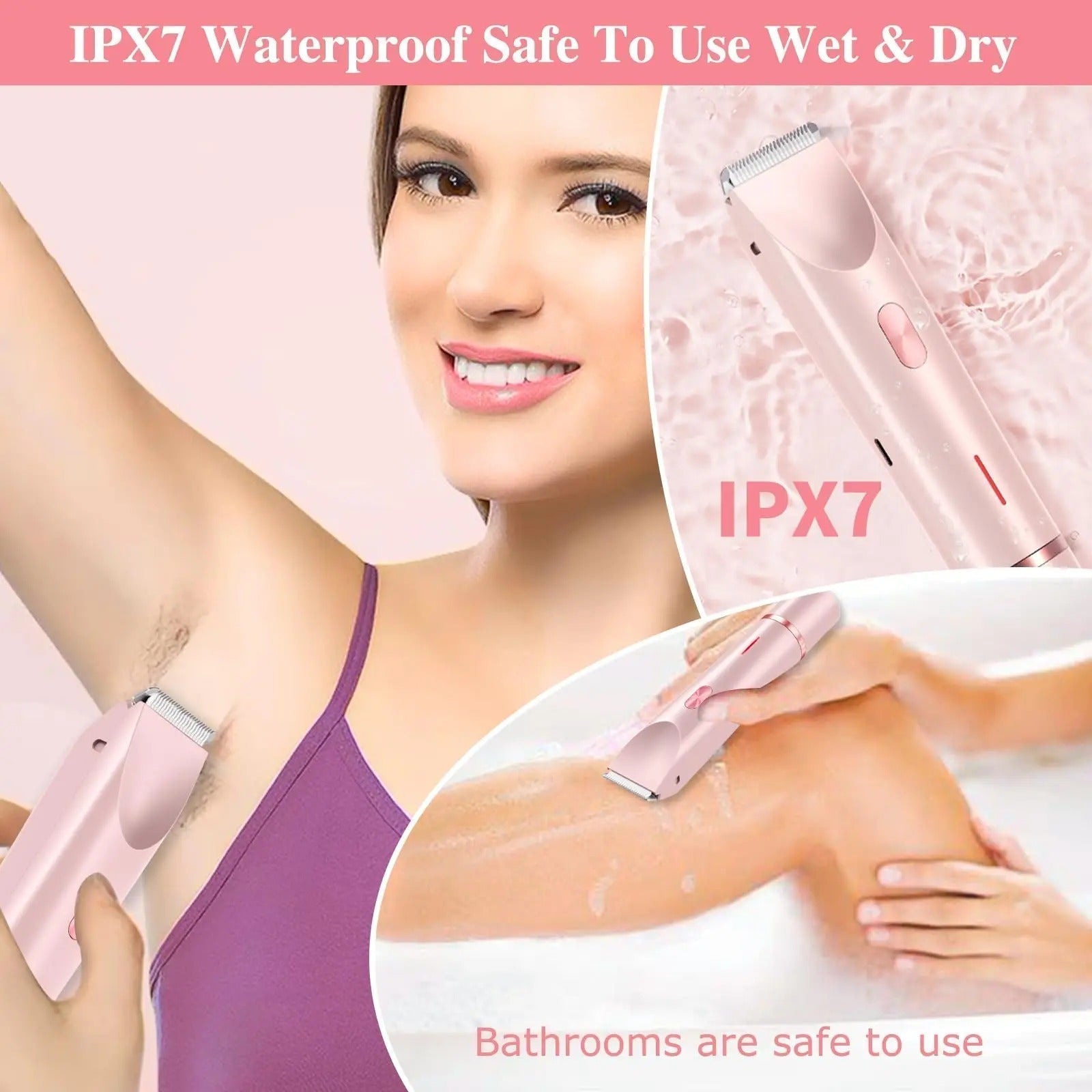 Waterproof Bikini Trimmer - LuxeGroom