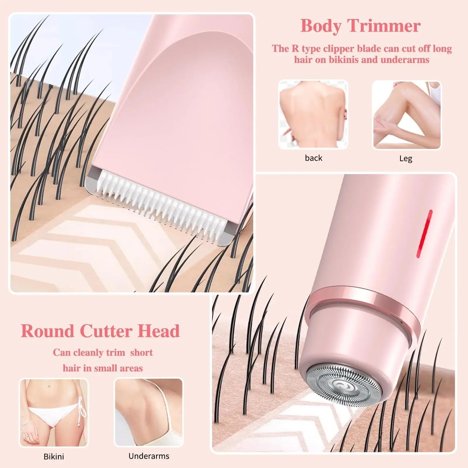 Waterproof Bikini Trimmer - LuxeGroom