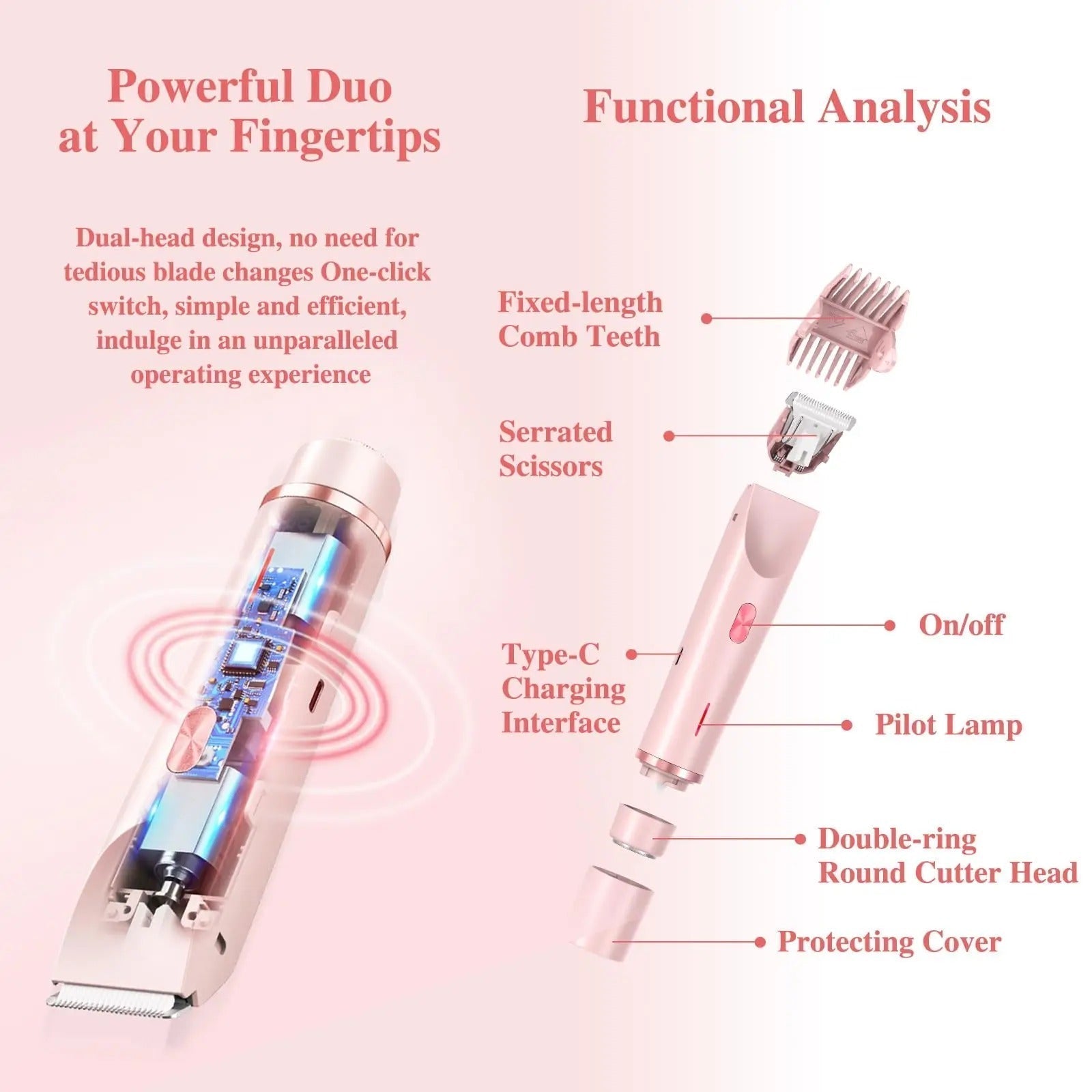 Waterproof Bikini Trimmer - LuxeGroom