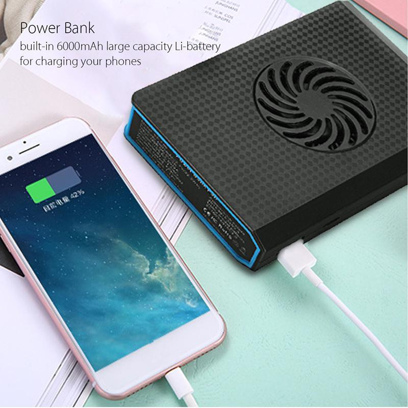 Power Bank Fan - ZephyrTech Portable Cooling Solution