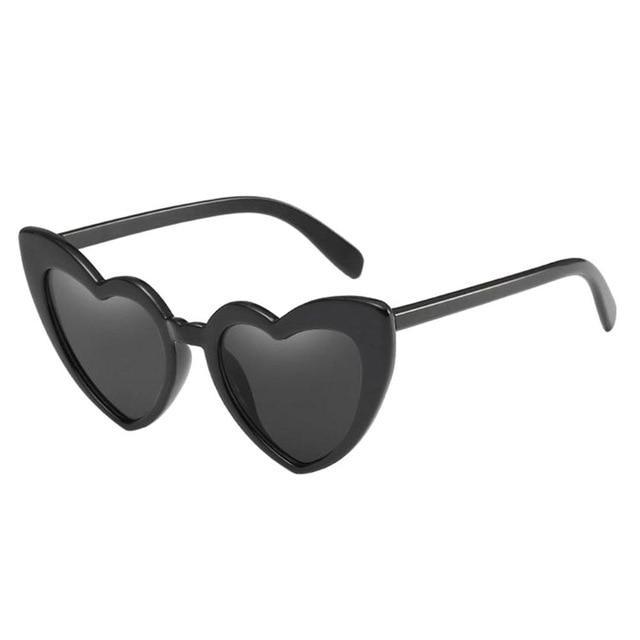 Heart Cat Eye Sunglasses - LuxeVision