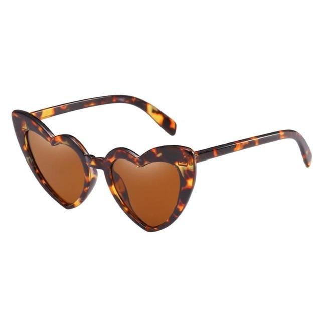 Heart Cat Eye Sunglasses - LuxeVision