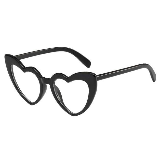 Heart Cat Eye Sunglasses - LuxeVision