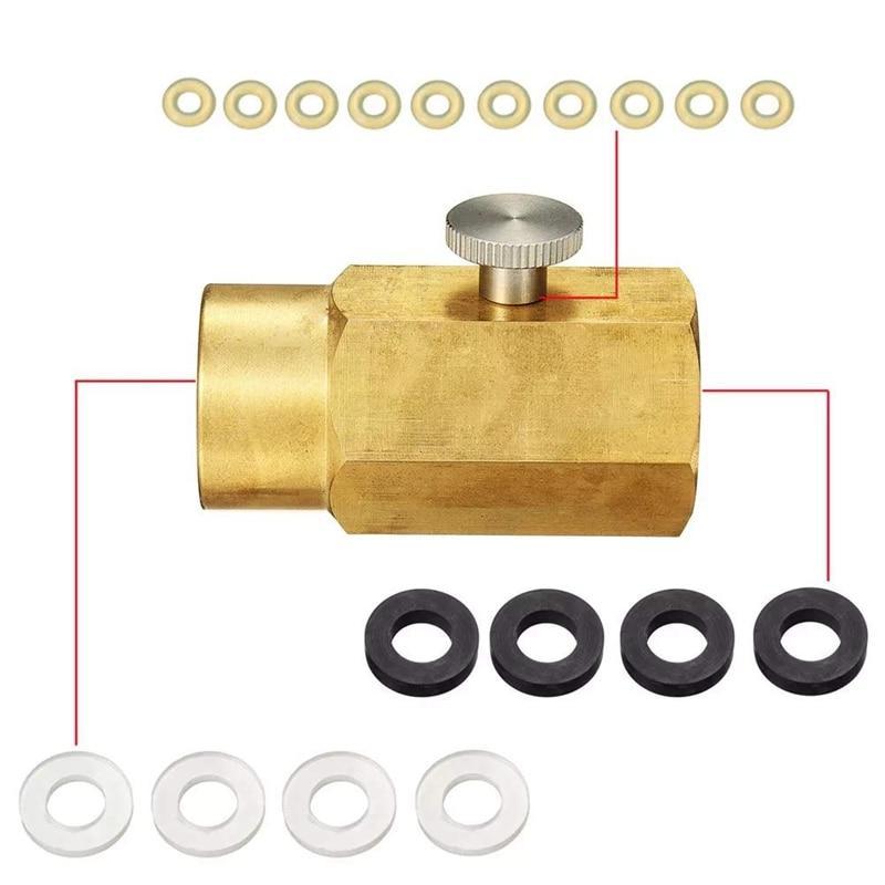 CO2 Refill Adapter Connector Kit - AquaPro Essentials