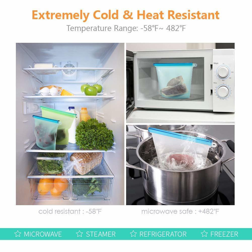 Leakproof Zip Lock Containers - EcoPure Essentials
