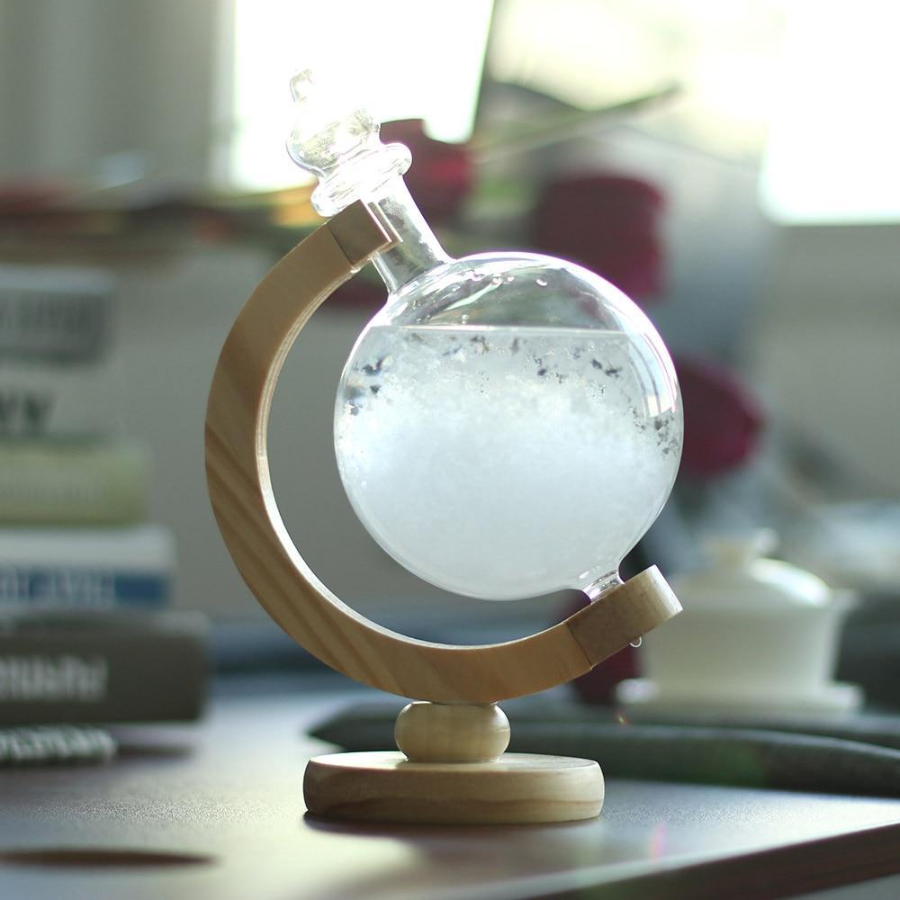 Weather Forecast Crystal Globe Bottle - Atmosphere Essentials