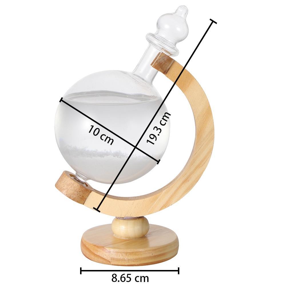 Weather Forecast Crystal Globe Bottle - Atmosphere Essentials