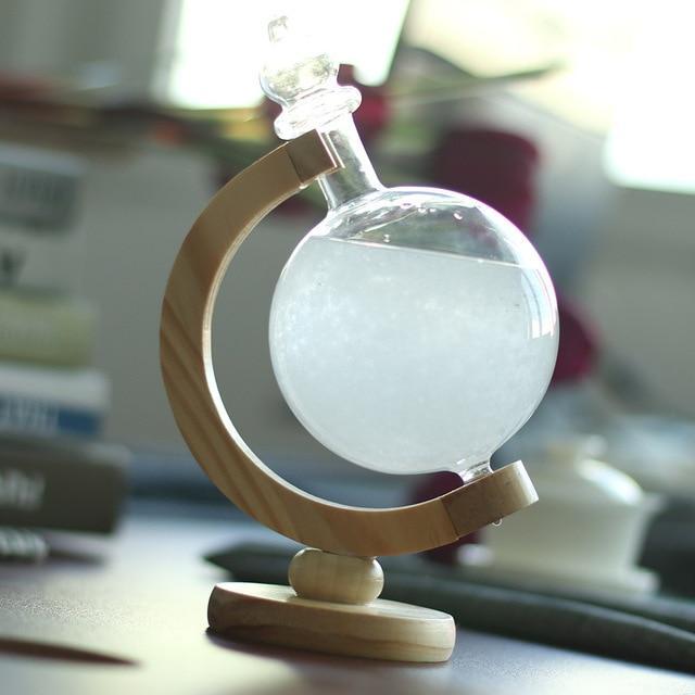 Weather Forecast Crystal Globe Bottle - Atmosphere Essentials