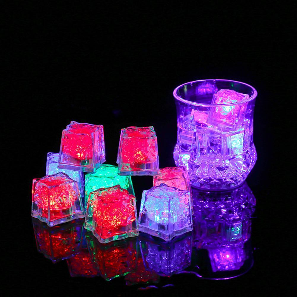 LED Ice Cube Night Light - LuminaGlow
