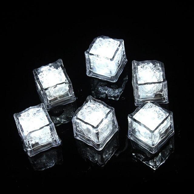 LED Ice Cube Night Light - LuminaGlow