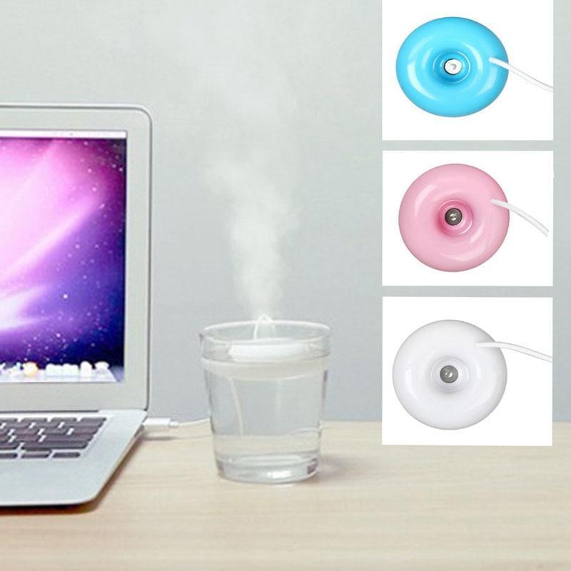Portable Donut Humidifier - AquaGlow Essentials