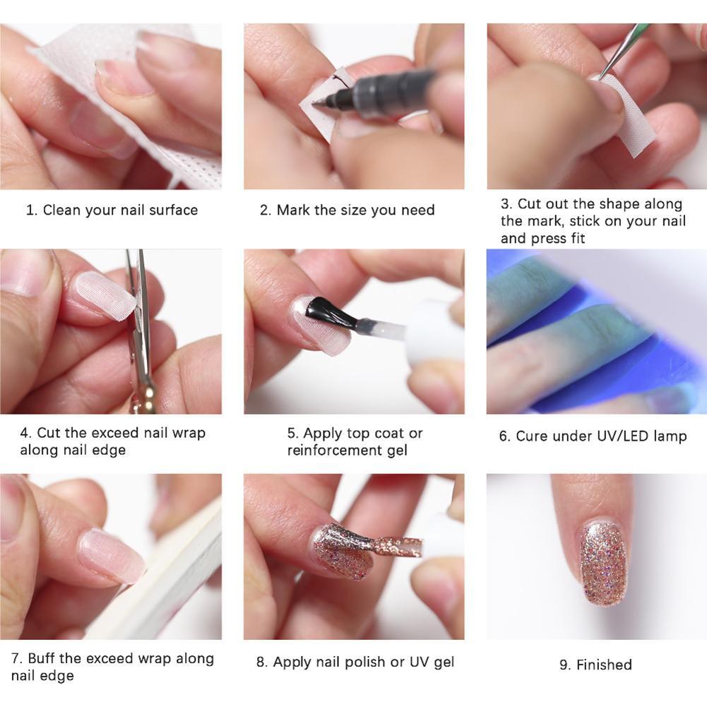 Fiberglass Nail Wrap - LuxeNail Essentials