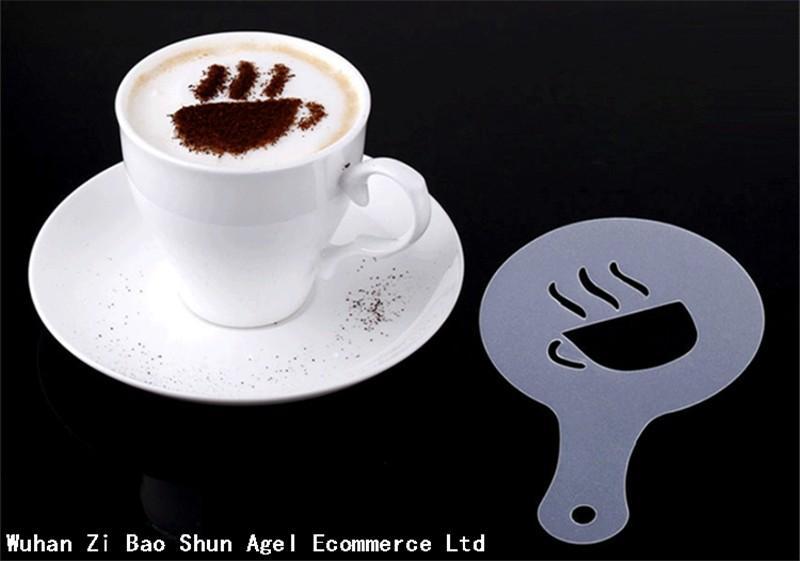 Coffee Art Stencils - BrewMaster Essentials