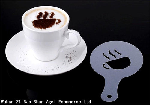 Coffee Art Stencils - BrewMaster Essentials