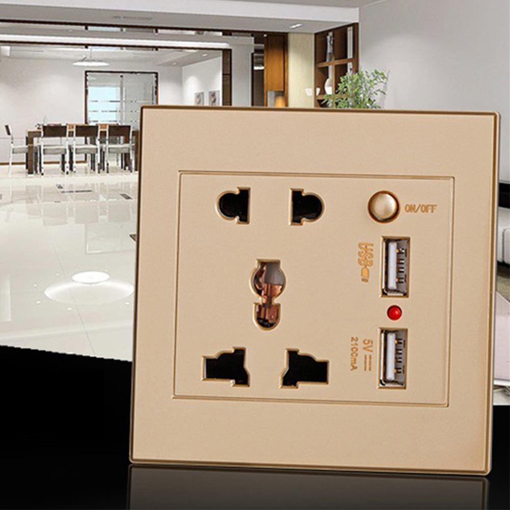 Double USB Port Power Socket - LuxeCharge