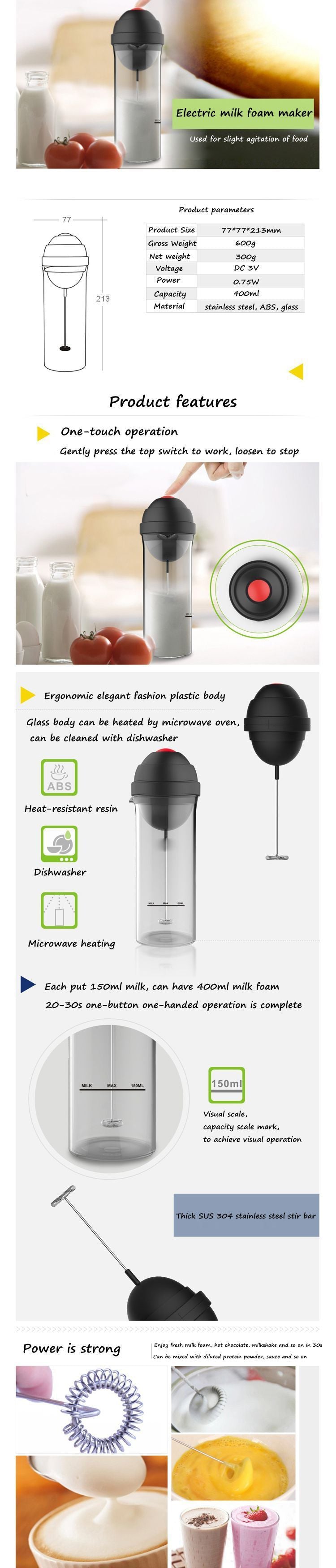 Electric Handheld Milk Frother - VelvetWhisk