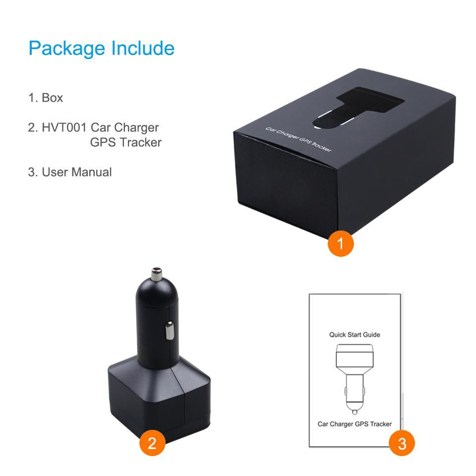 GPS Tracking Car Charger - TrackMate Pro