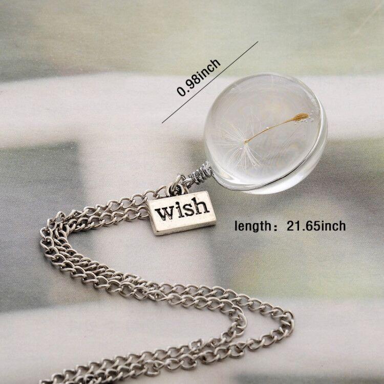 Dandelion Wish Necklace - LuxeAura Jewelry