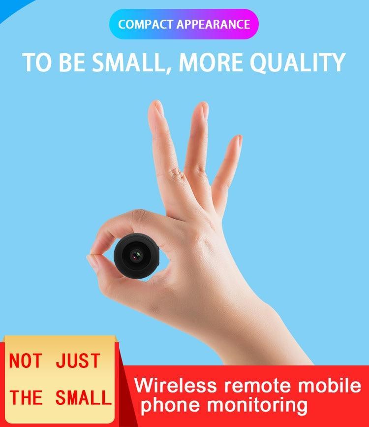 1080P HD Mini Wireless WiFi Security Camera - SecureView