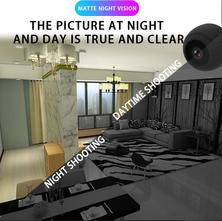 1080P HD Mini Wireless WiFi Security Camera - SecureView