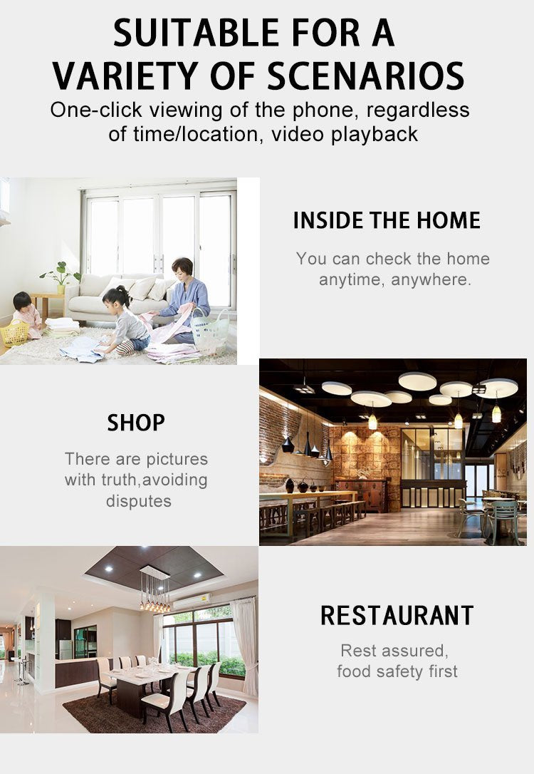 1080P HD Mini Wireless WiFi Security Camera - SecureView