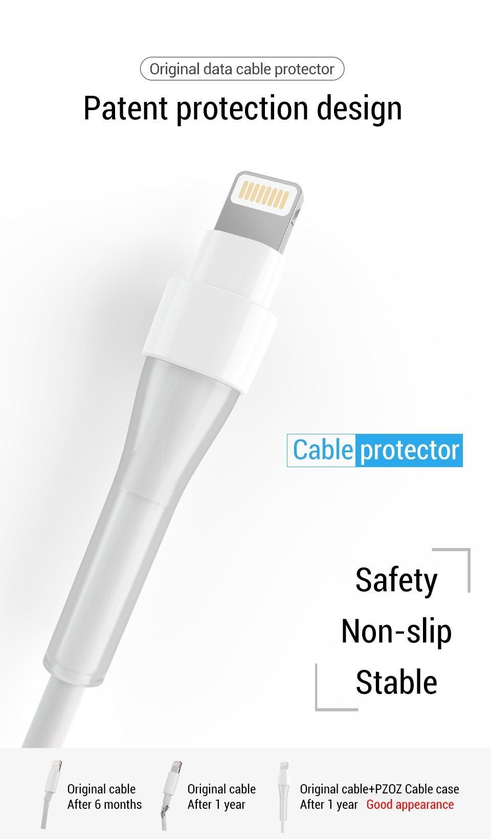 Cable Protector - LuxShield Durable Cord Cover