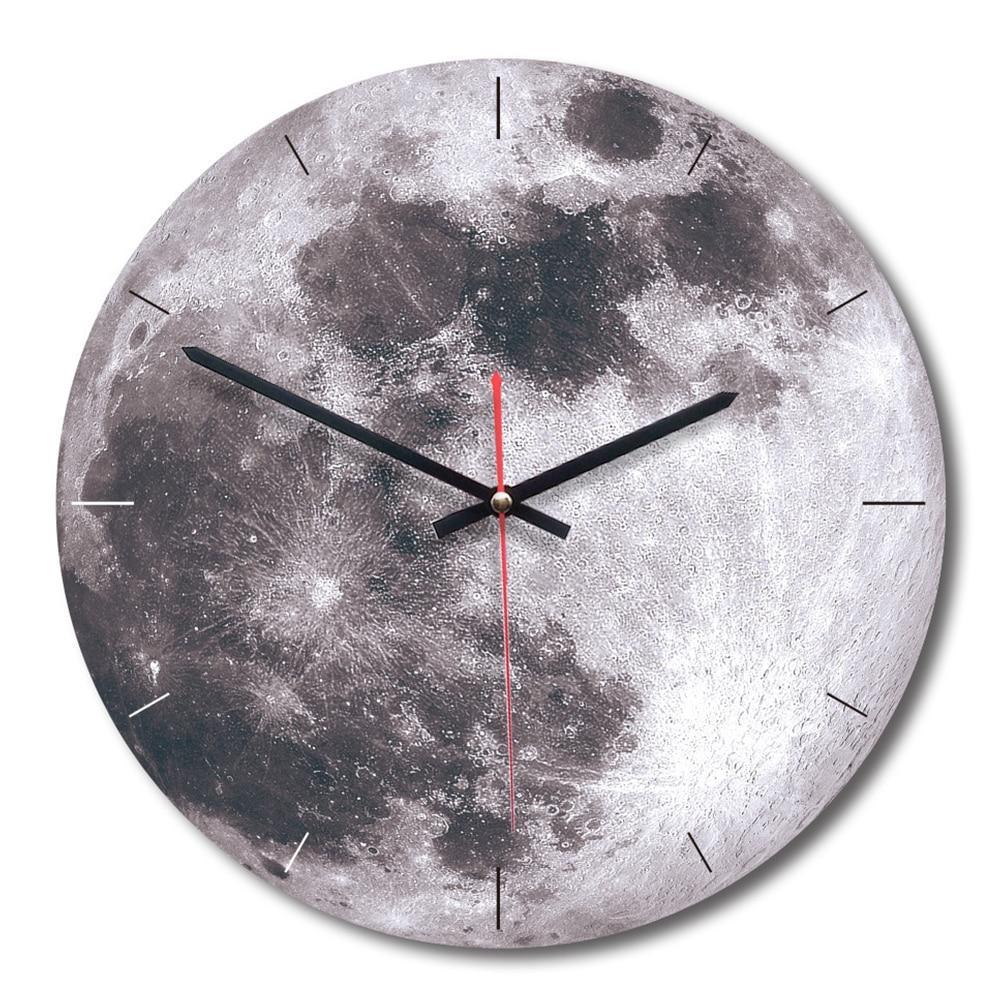 Venus Planet Wall Clock - Celestial Art by Astral Decor