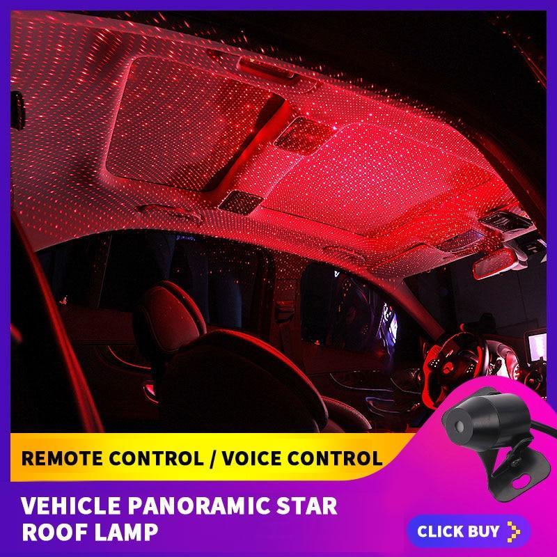 Starry Car Atmosphere Lamp - LuminousDrive