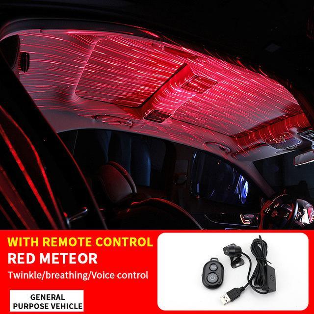 Starry Car Atmosphere Lamp - LuminousDrive