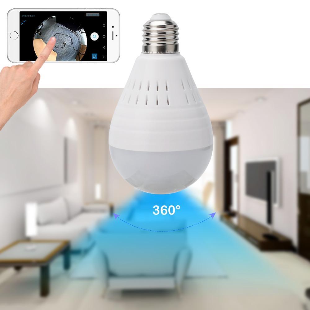 Panoramic 1080P Wifi Fisheye Security Camera - SecureVision
