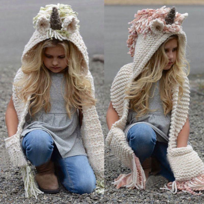 Unicorn Crochet Scarf - Luxe Threads