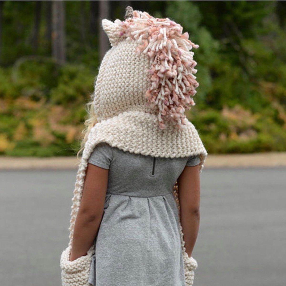 Unicorn Crochet Scarf - Luxe Threads
