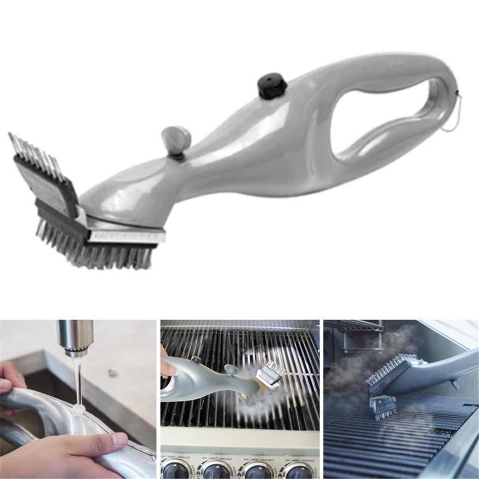 BBQ Steam Cleaning Brush - GrillMaster Pro