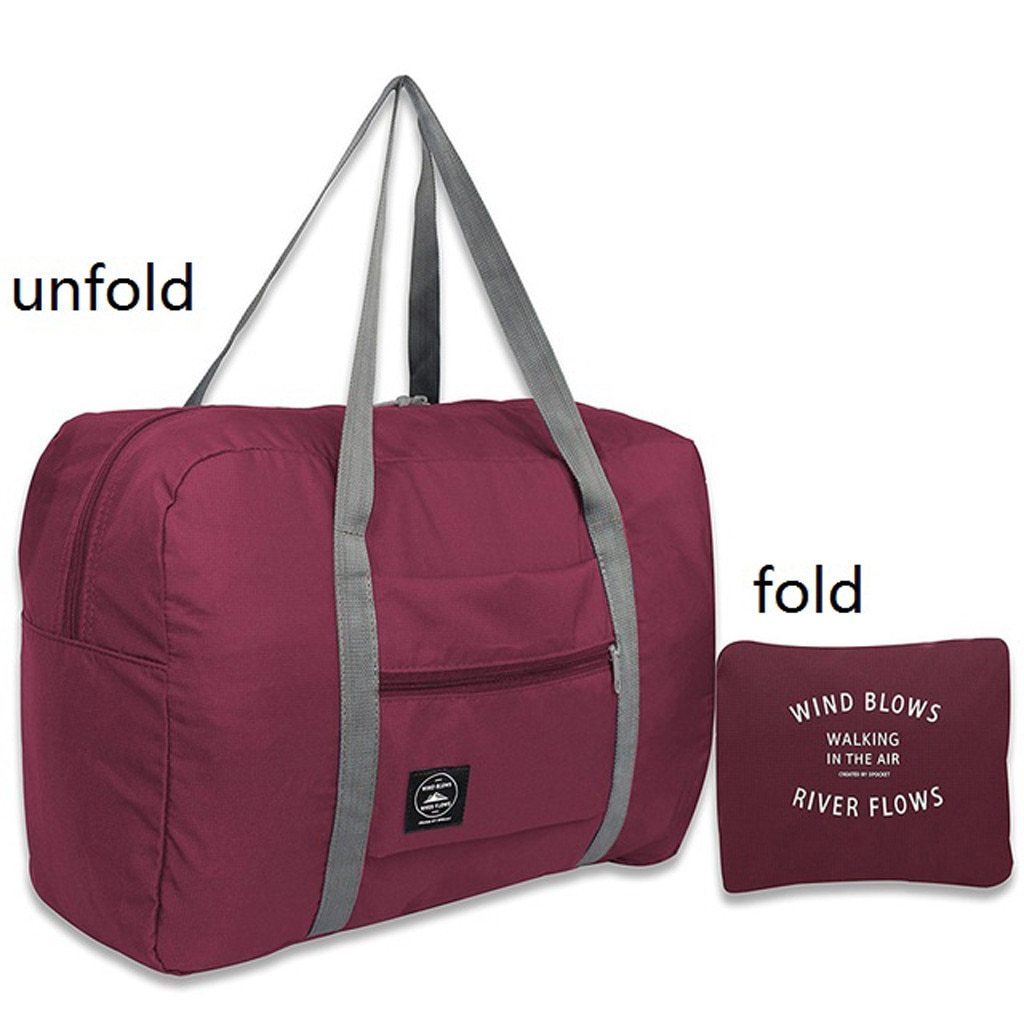 Packable Carry-On Duffel Bag - LuxeVoyage