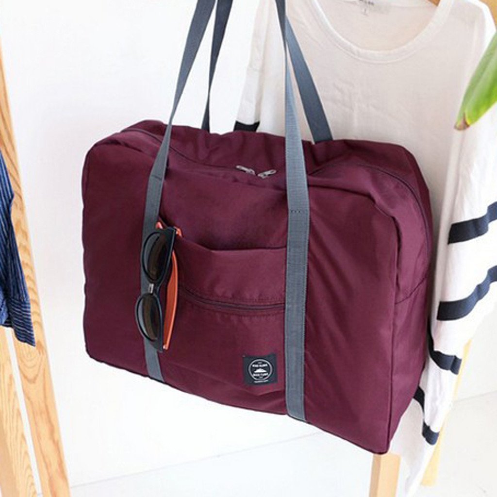 Packable Carry-On Duffel Bag - LuxeVoyage