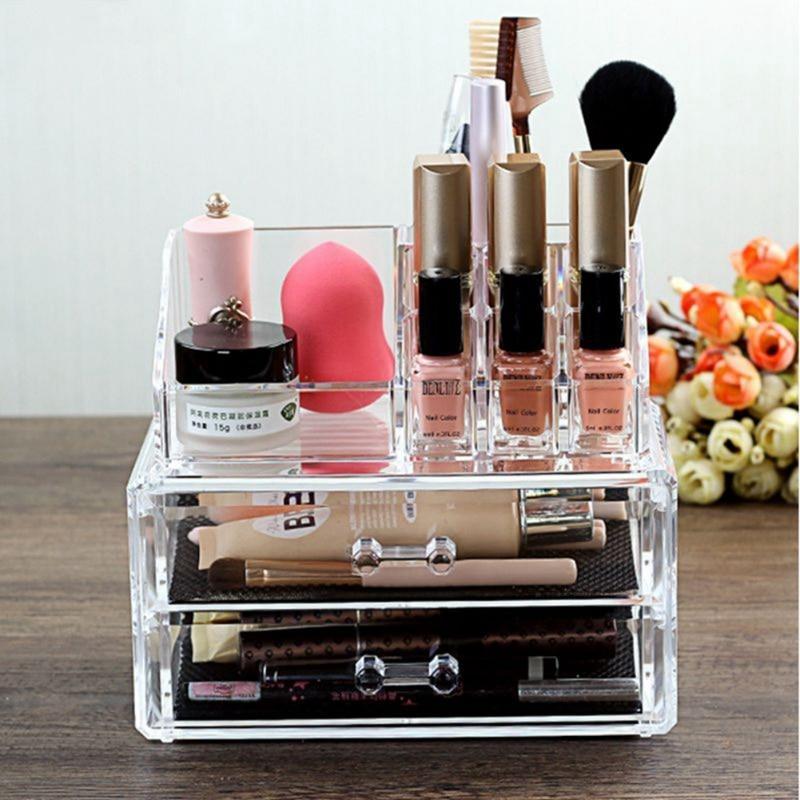 MakeUp Desk Organizer - LuxeBeauty Essentials