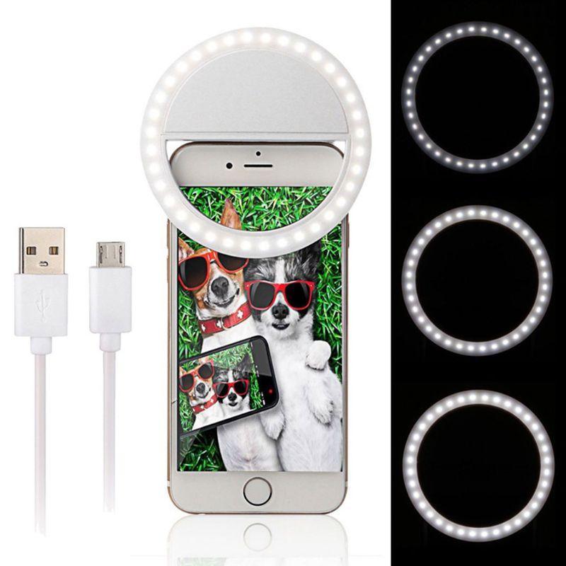 Selfie Phone Light Clip-On - LuminaGlow