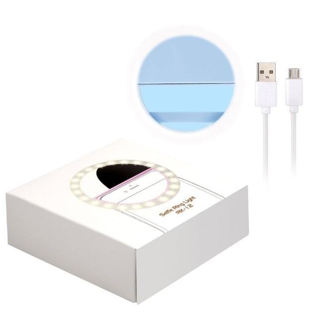 Selfie Phone Light Clip-On - LuminaGlow