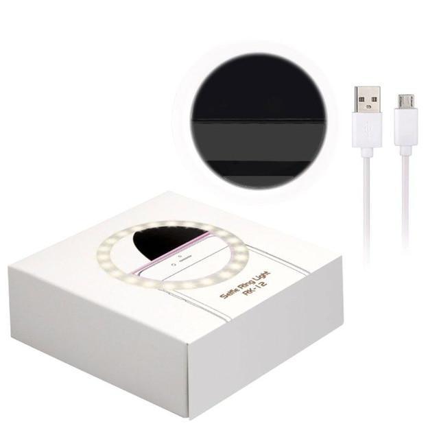 Selfie Phone Light Clip-On - LuminaGlow