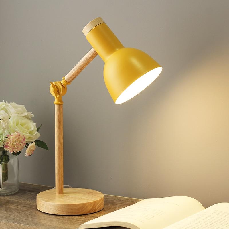 Scandinavian Wooden Table Lamp - NordLuxe