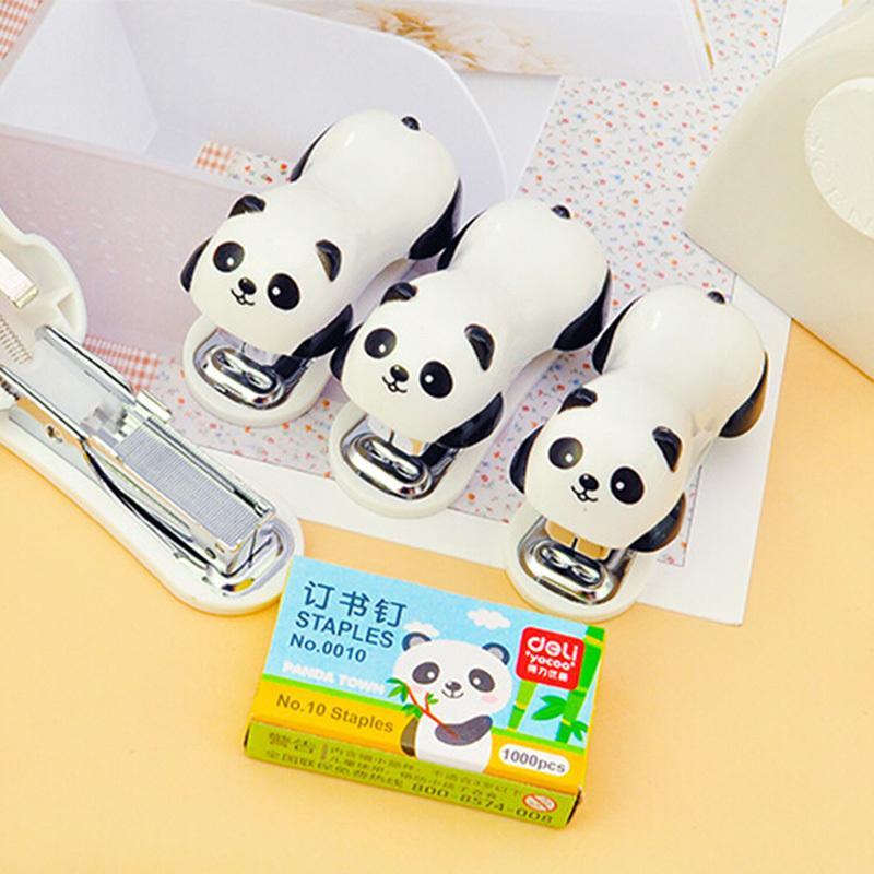 Panda Stapler - LuxeOffice Premium Heavy-Duty Design