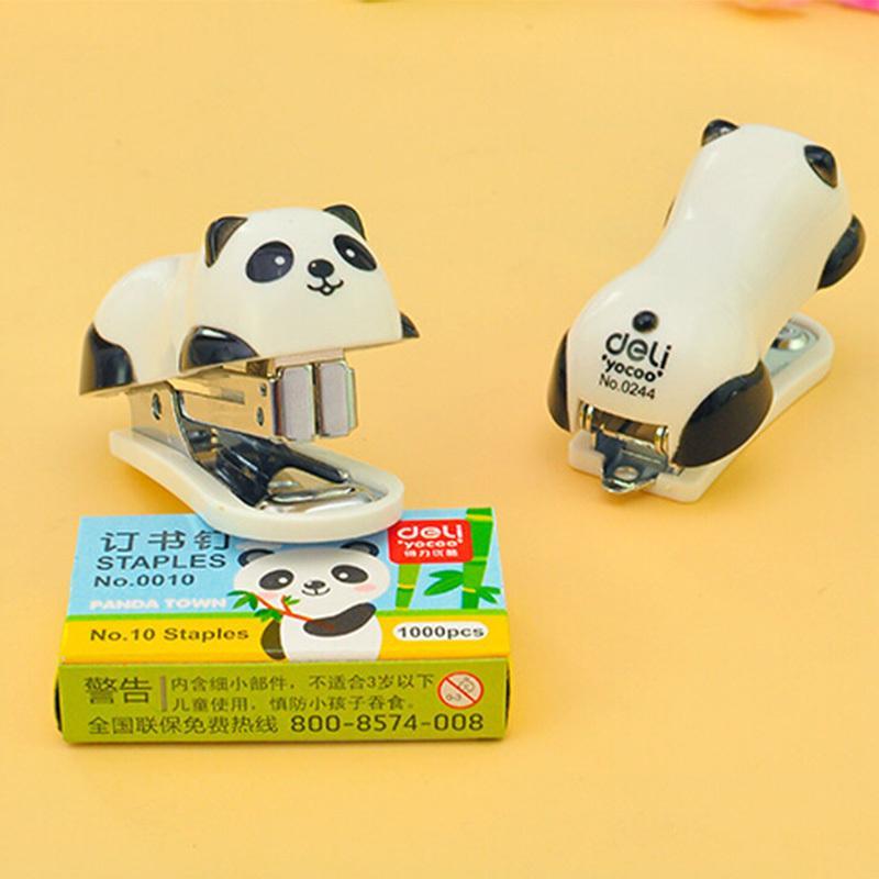 Panda Stapler - LuxeOffice Premium Heavy-Duty Design