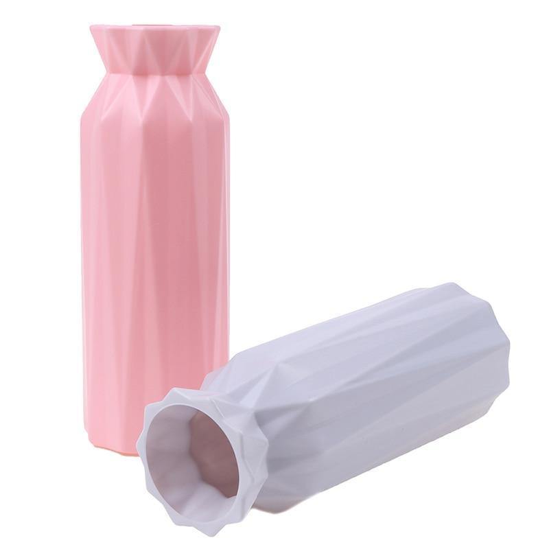Geometric Floral Vase - LuxeCraft Designs