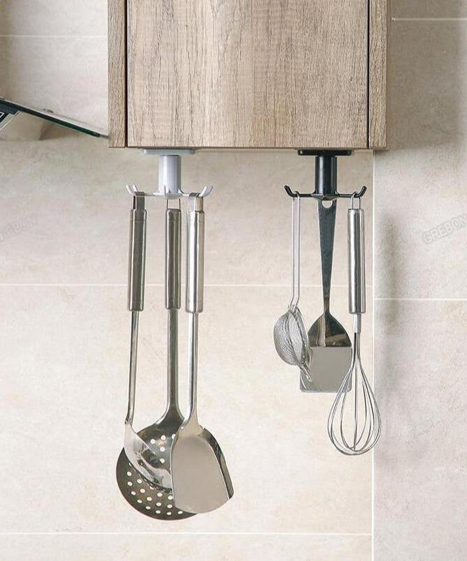 Rotating Kitchen Utensil Organizer - Culinary Elegance