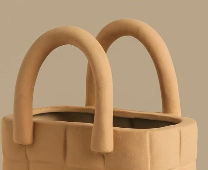 Woven Elegance Garden Vase - Luxe Home Decor